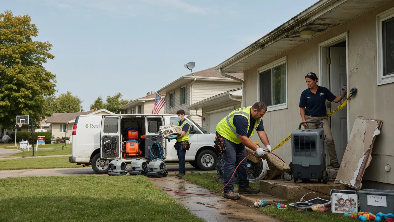 Water Damage Restoration in Chippewa Falls, WI near me